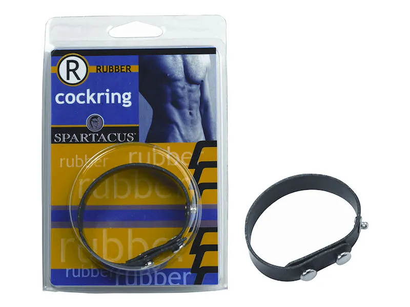 3 Snap Rubber Cock Ring Rub - 11