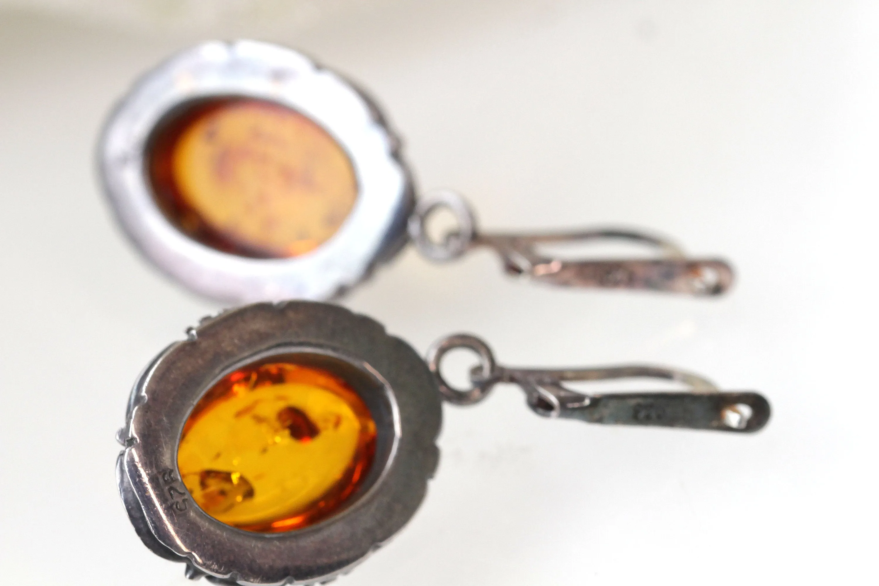 AMBER EARRINGS