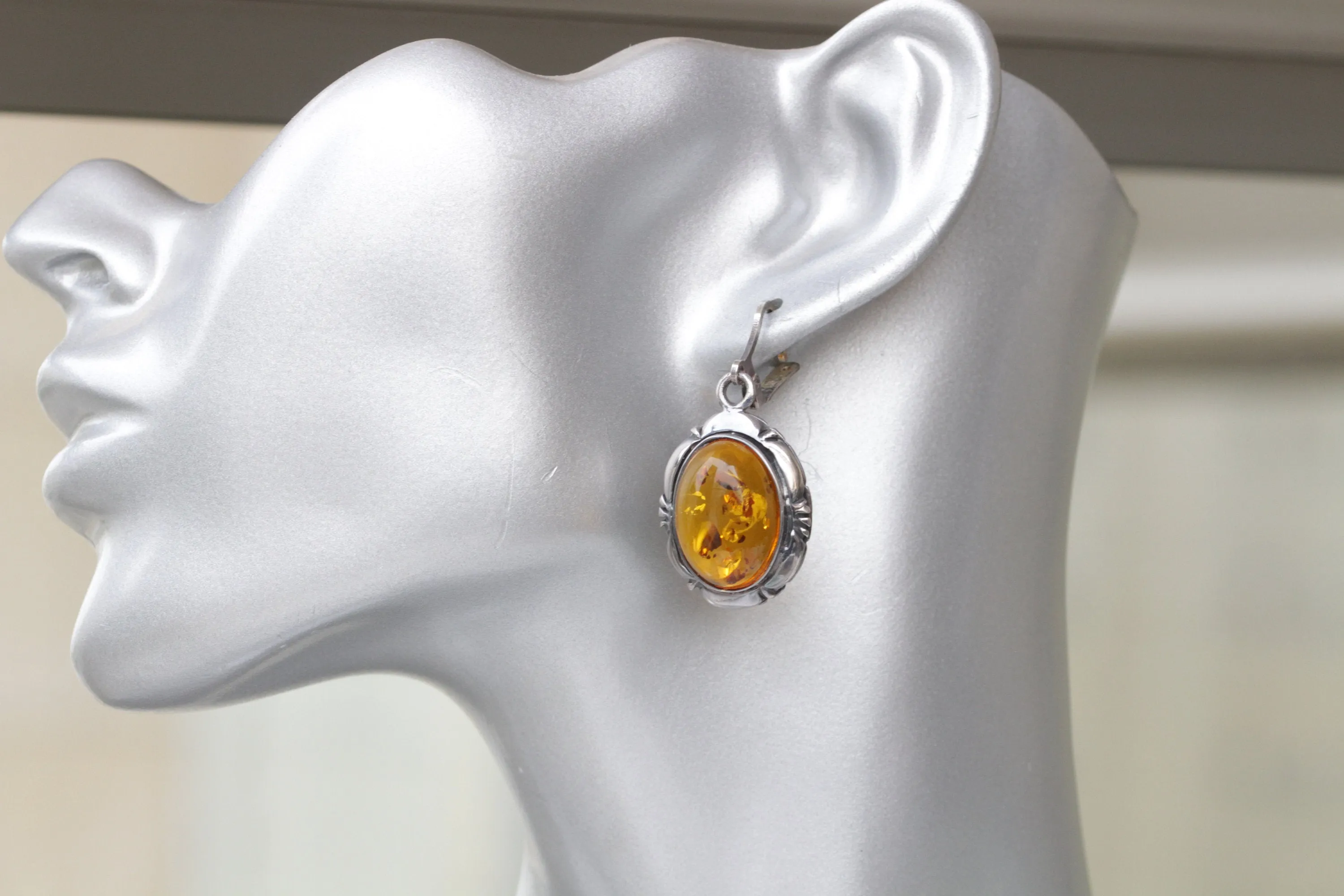 AMBER EARRINGS