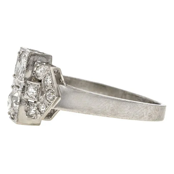 Art Deco Diamond Ring, 1.25ctw.