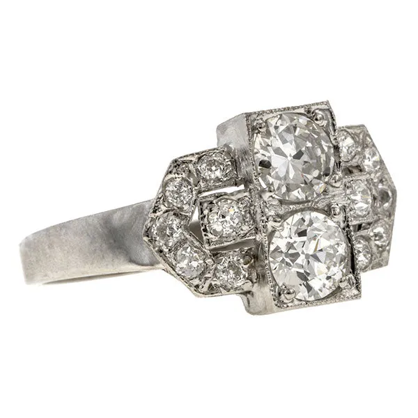 Art Deco Diamond Ring, 1.25ctw.