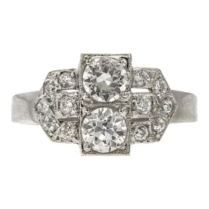 Art Deco Diamond Ring, 1.25ctw.