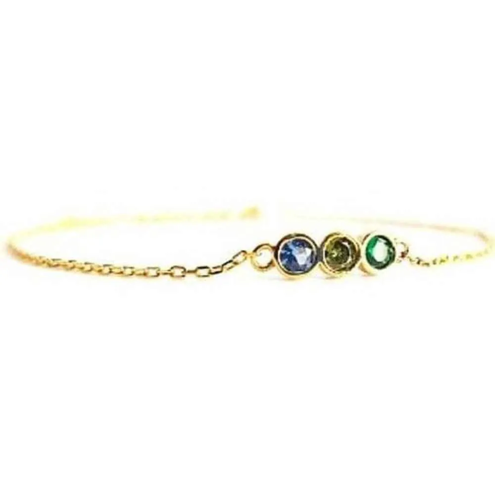 August Birthstone Bracelet