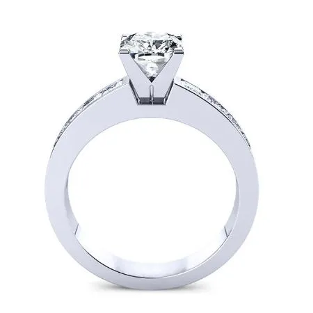 Ayana - GIA Natural Round Diamond Engagement Ring