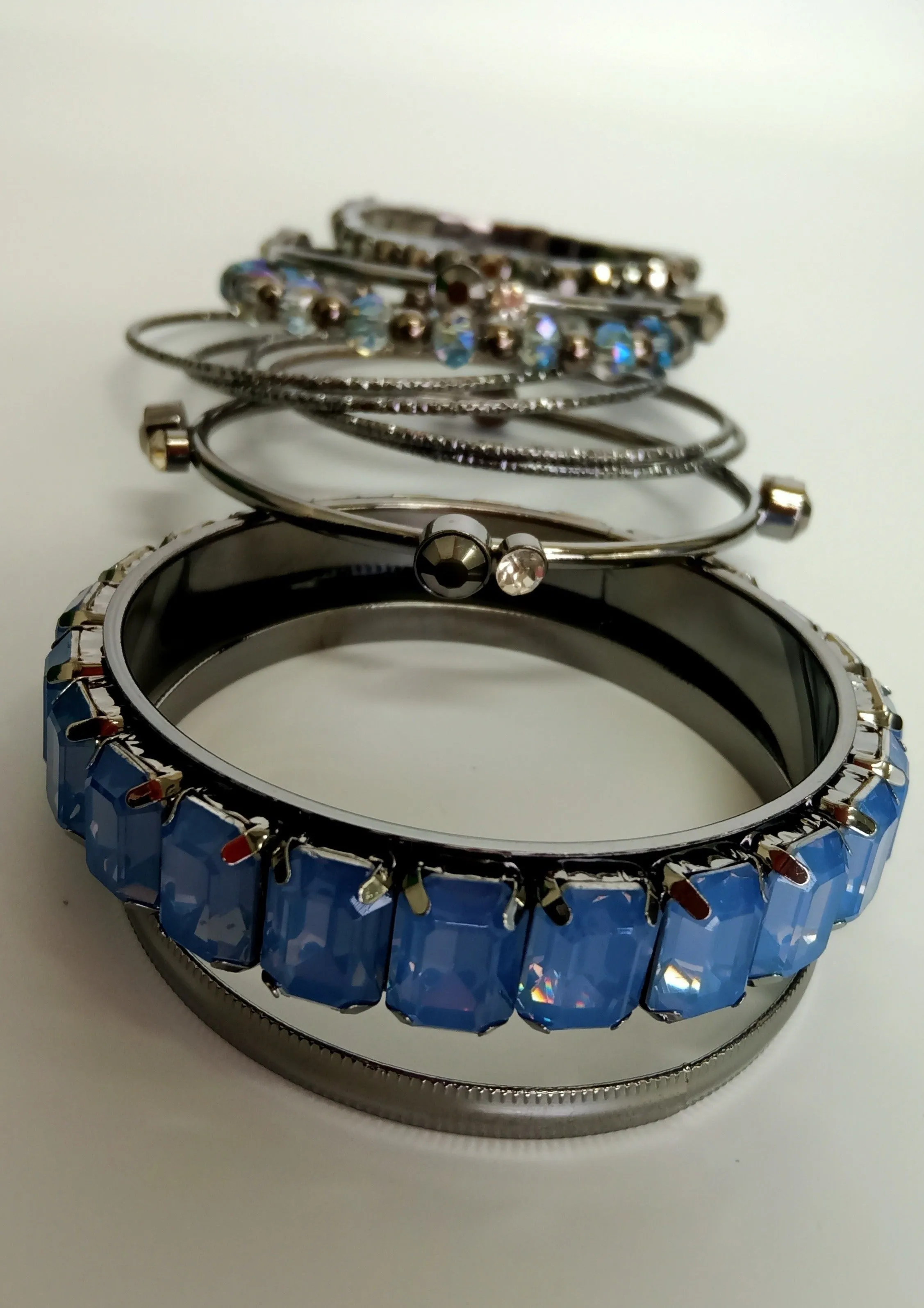 Azure Eclipse Bracelet Set