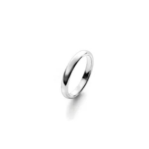 Barrel 2mm Wedding Band Silver