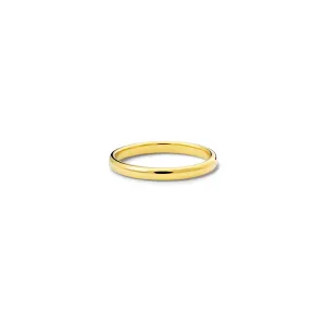 Barrel 2mm Wedding Band Yellow Gold