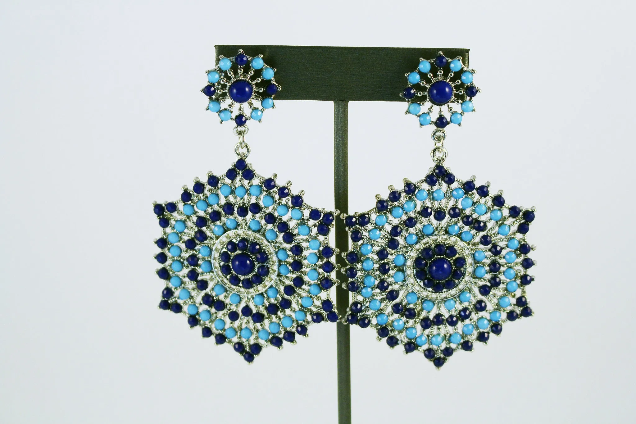 Bohemian, Royal Deep Bold Earrings