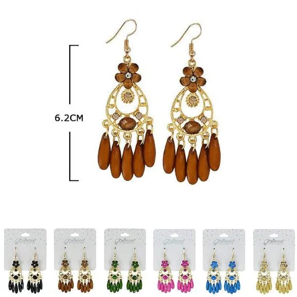 Bohemian Style Earring 1191W (12 units)