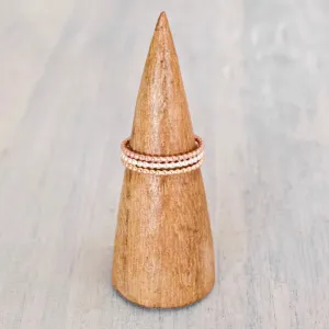 Bubbly Stacking Ring