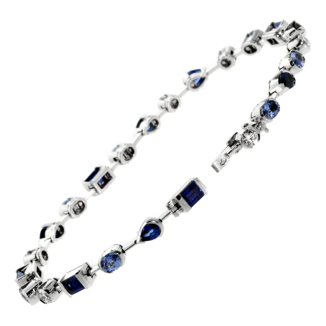 Cartier Meli Melo Sapphire Diamond Bracelet