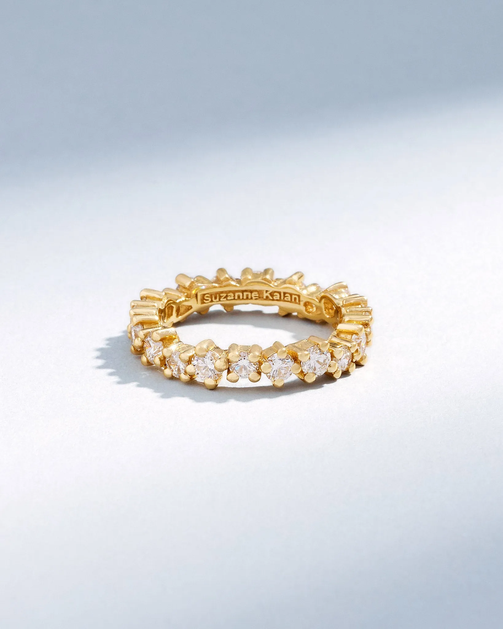 Classic Diamond Midi Round Eternity Band