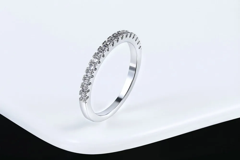 Classic Multi-Stone Wedding Band