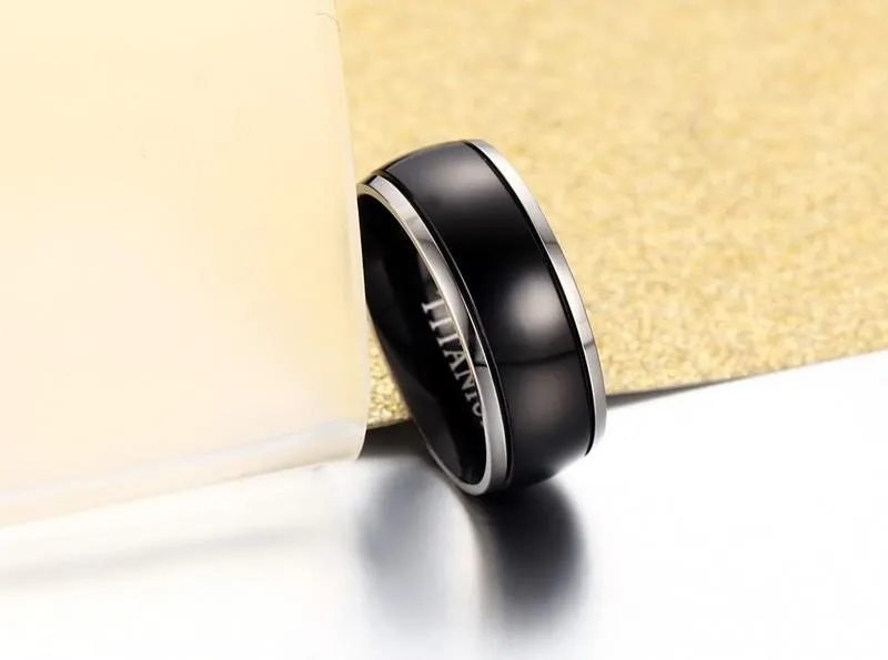 Classic Titanium Wedding Ring