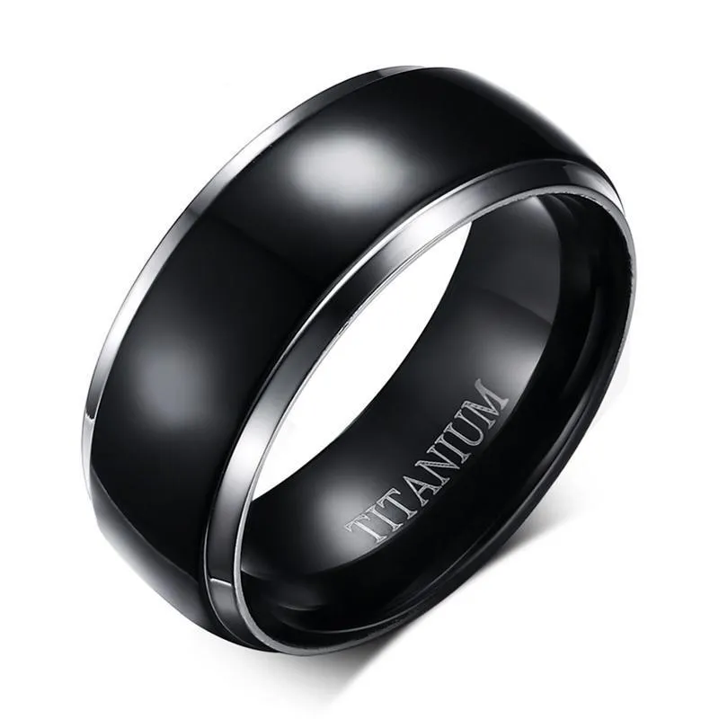 Classic Titanium Wedding Ring