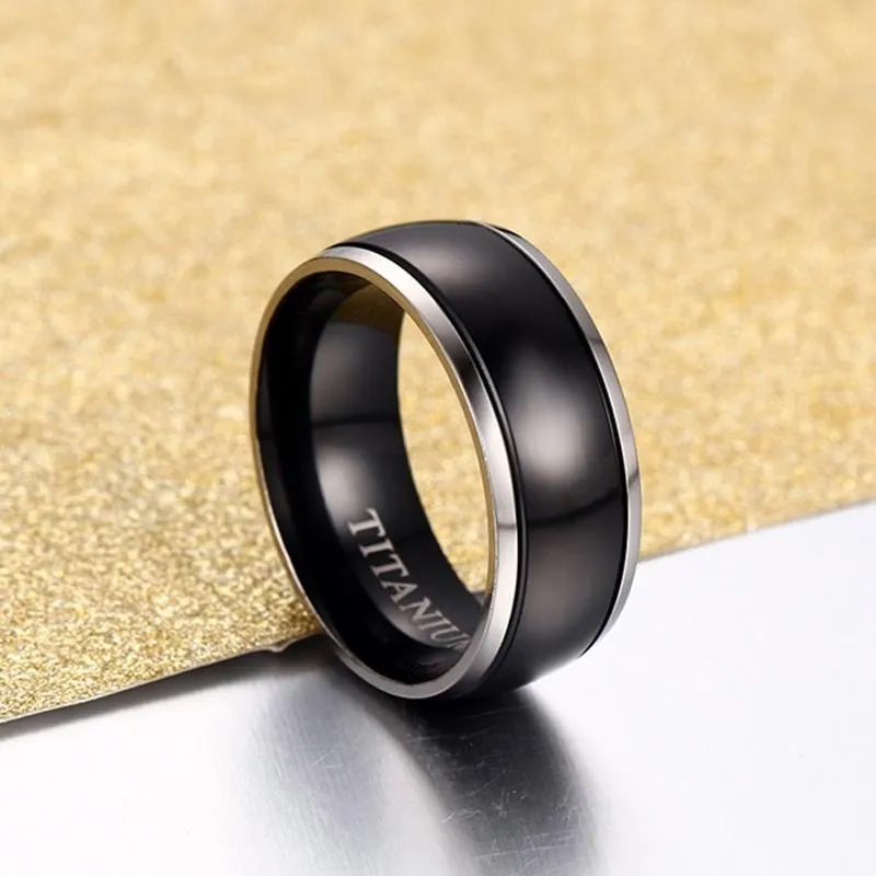 Classic Titanium Wedding Ring