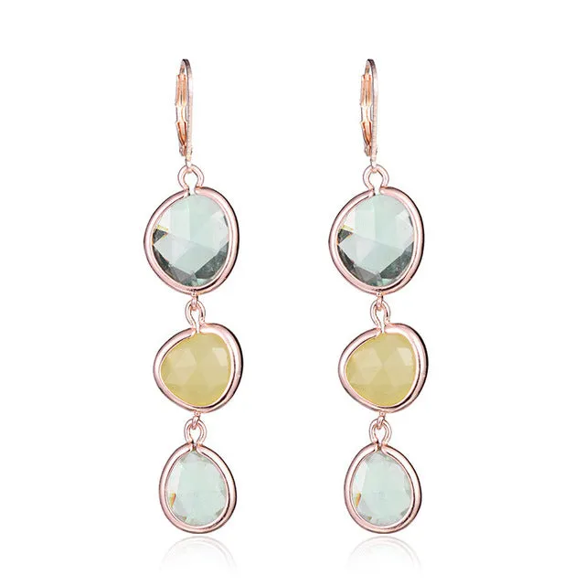 Crystal Drop Earrings