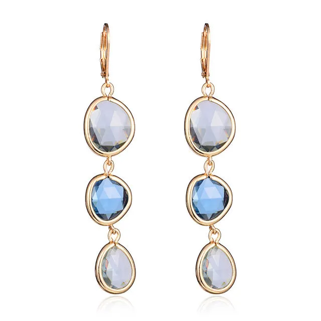 Crystal Drop Earrings