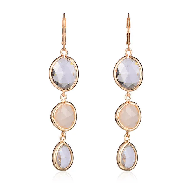 Crystal Drop Earrings