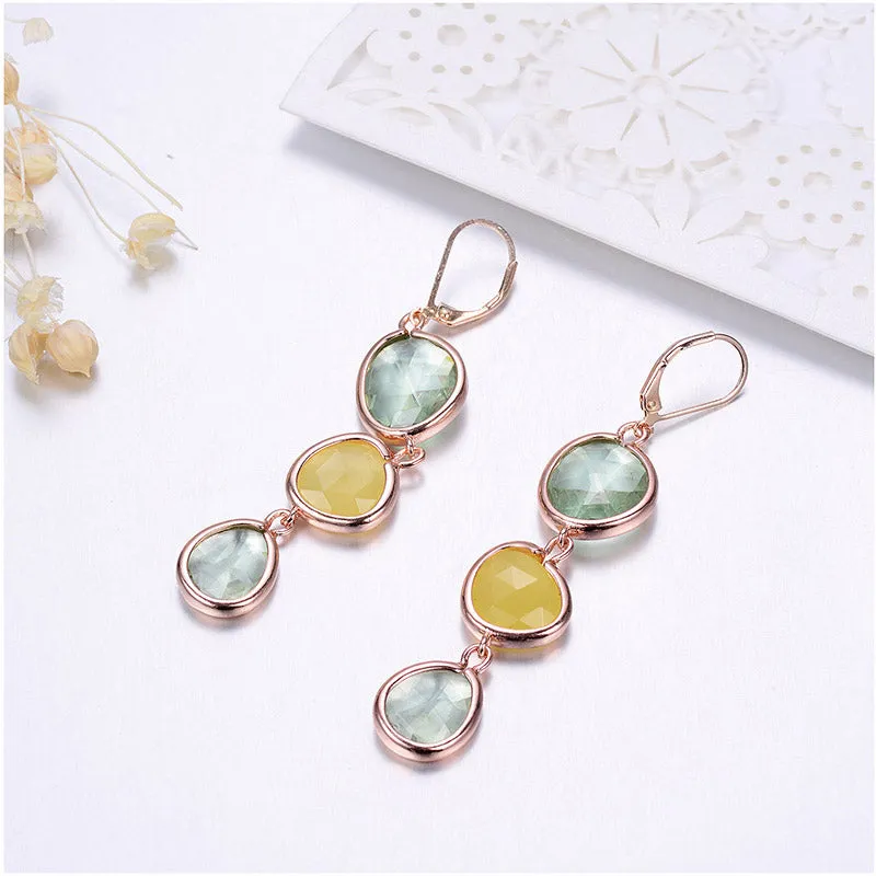 Crystal Drop Earrings