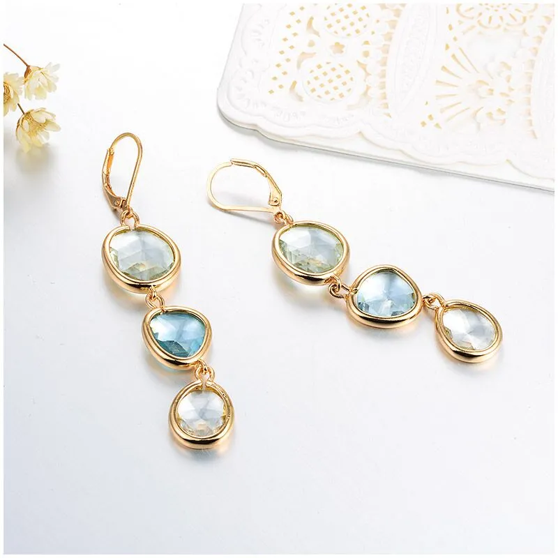 Crystal Drop Earrings