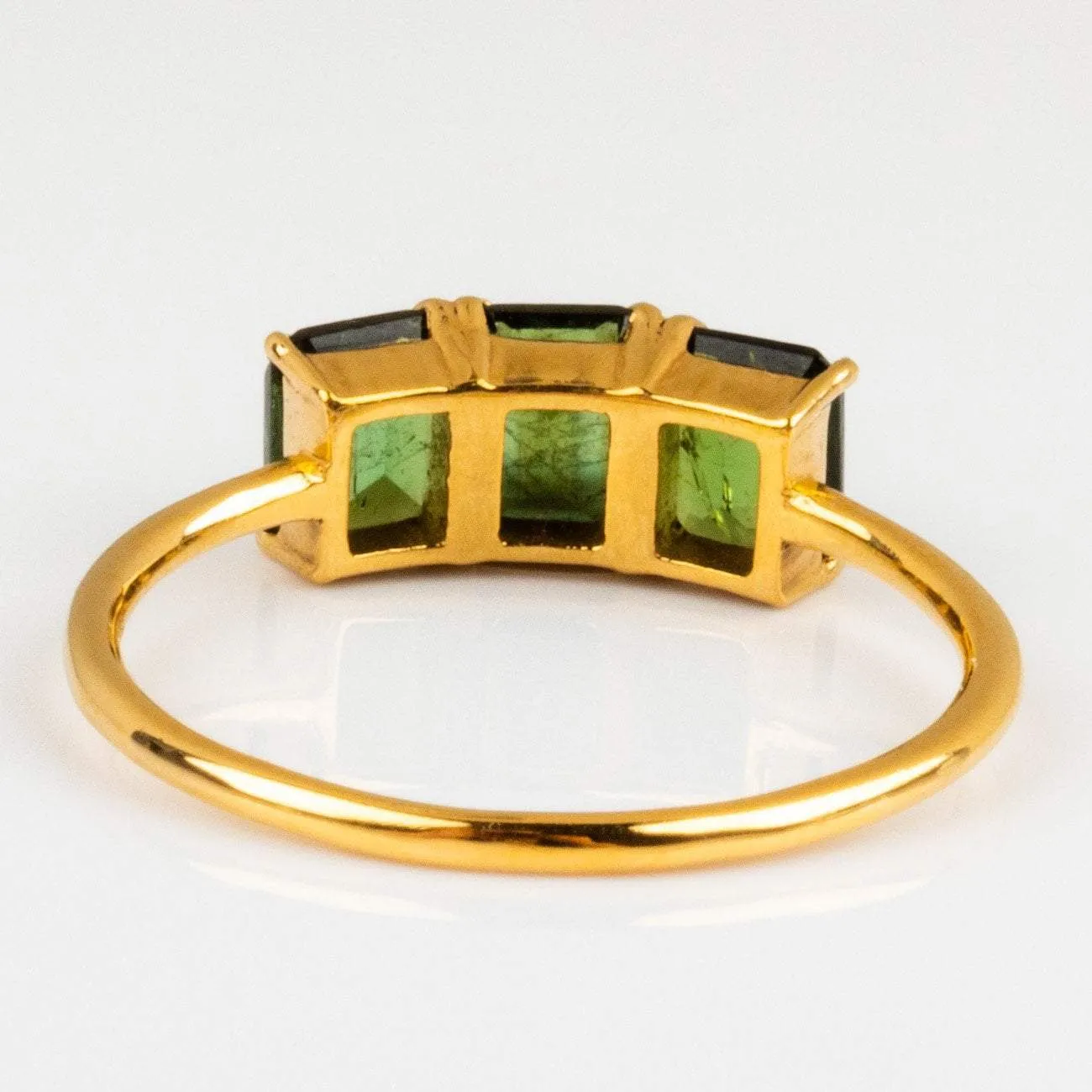 Deco Emerald Cut Ring