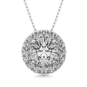 Diamond 1/20 ct tw Fashion Pendant in Sterling Silver