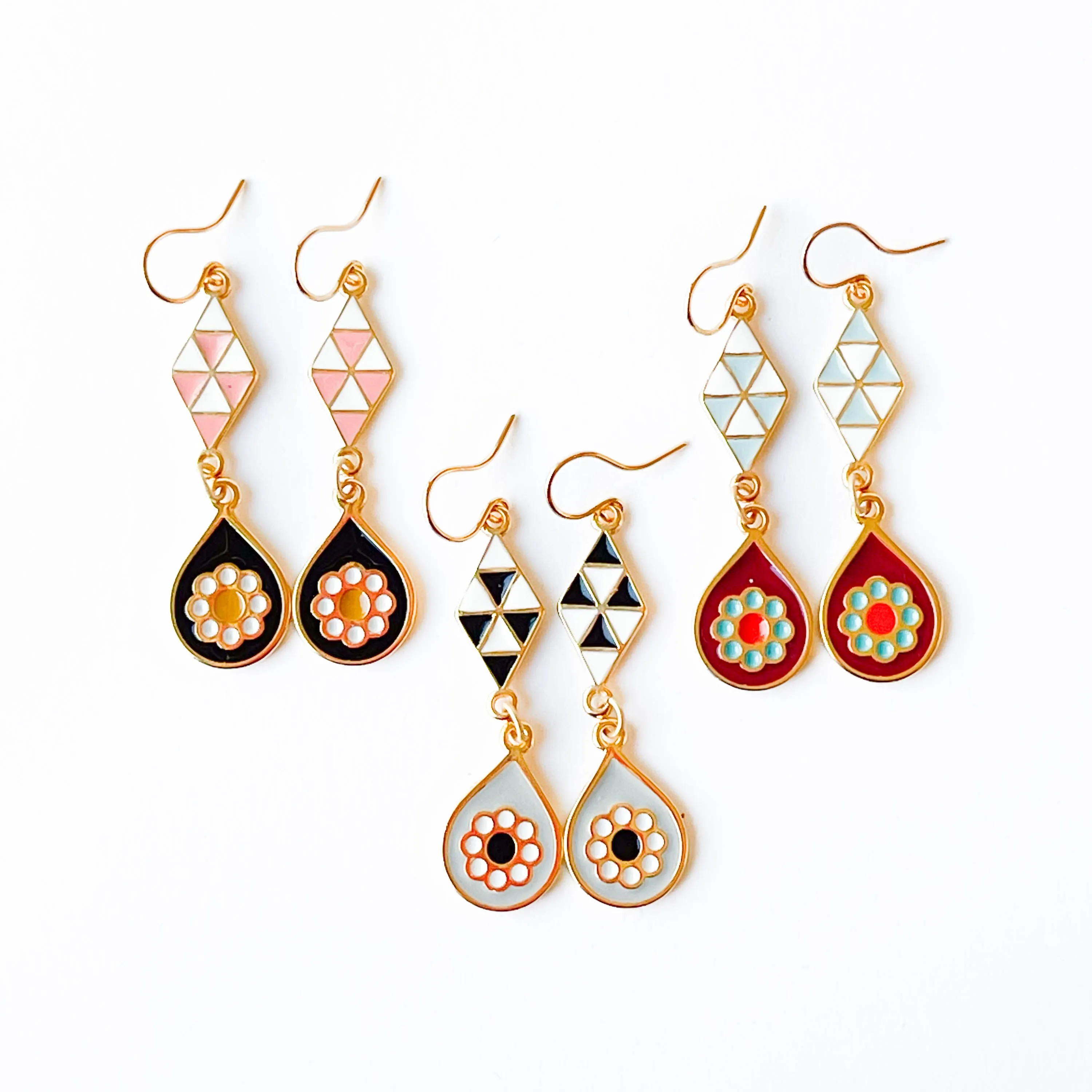 Elegant Retro Boho Dangle Earrings