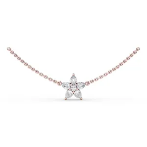 Fana Shine Bright Diamond Star Necklace