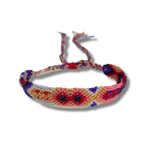 Friendship Woven Bracelet Slide Knot String - Choose Color - Mexico