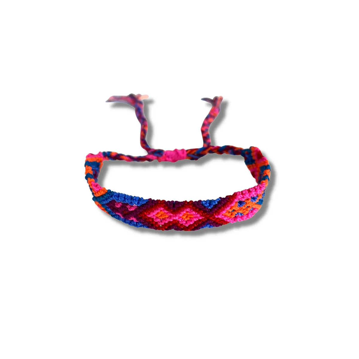 Friendship Woven Bracelet Slide Knot String - Choose Color - Mexico