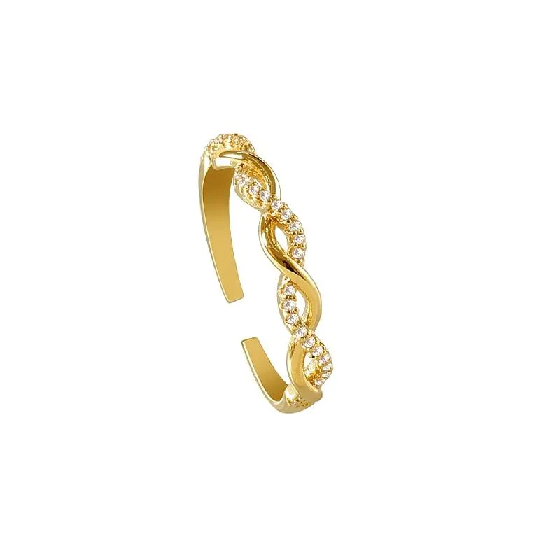 Geometric Woven Twist Open Rings