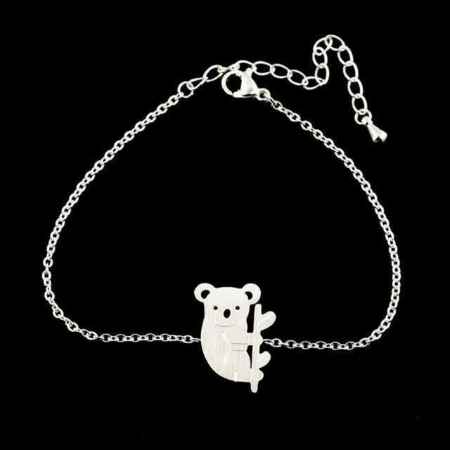 Koala Stainless Steel Bracelet