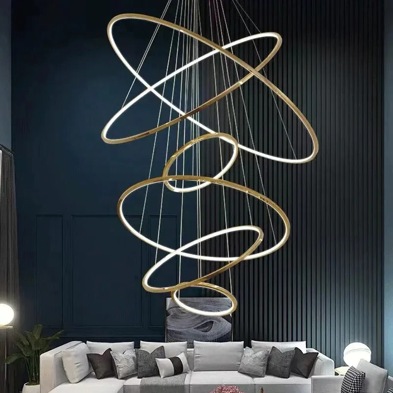 Laloopor Multiple Rings Pendant Light