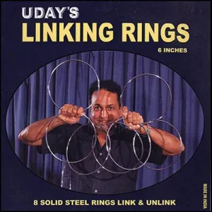 Linking Rings - 06 Inches - # 8 by Uday