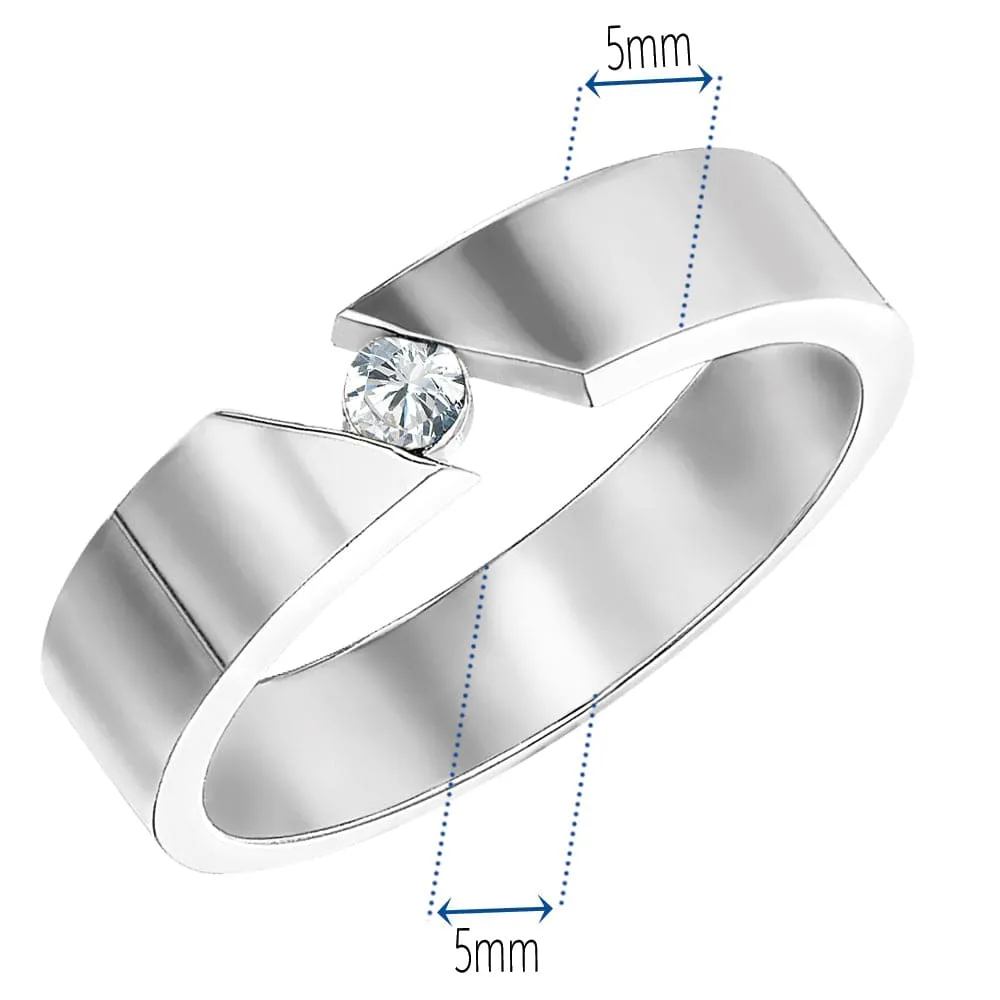 Modern Gents Wedding Band