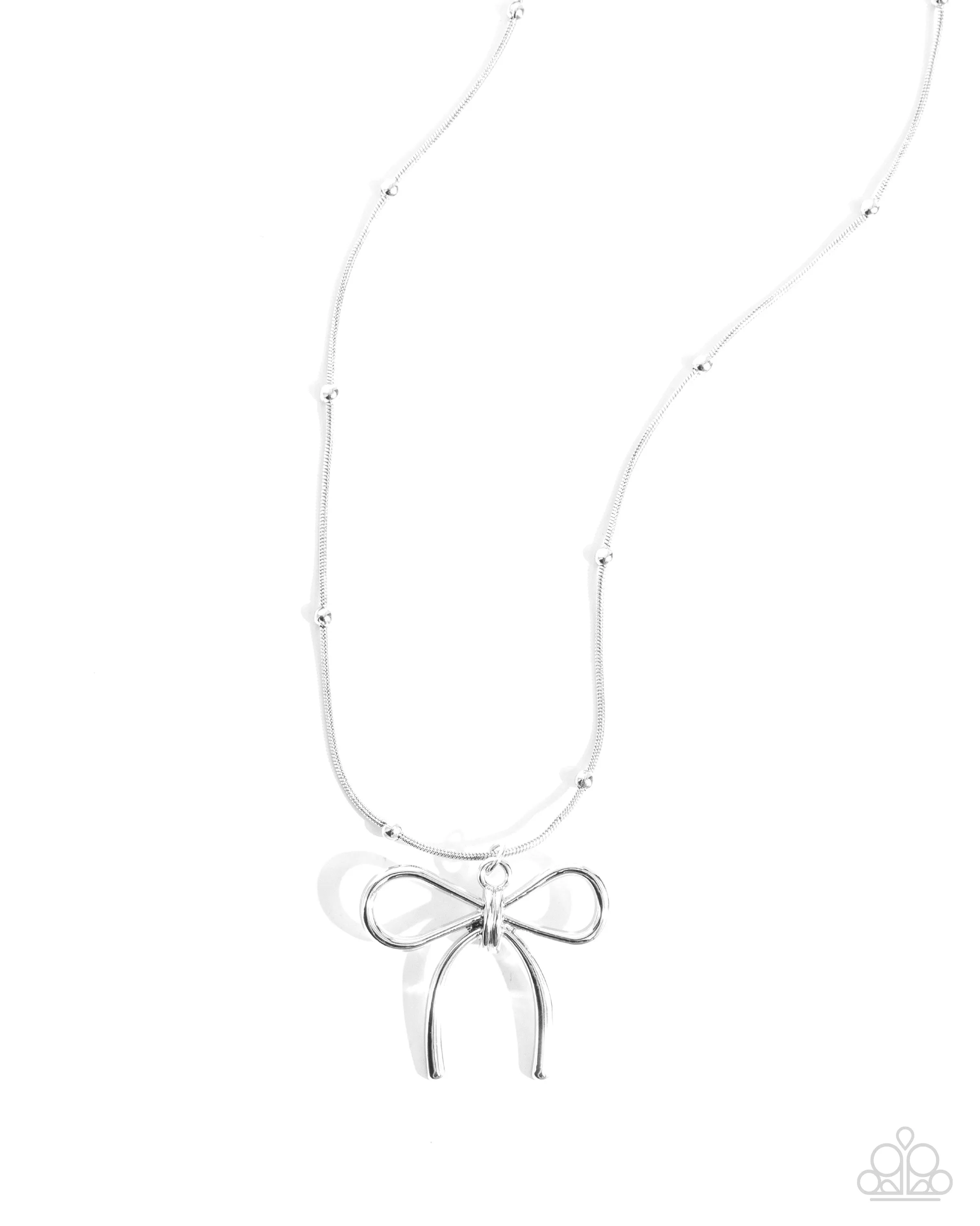 Necklaces Coquette Chic - Silver SET