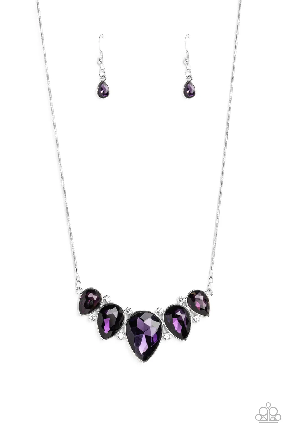 Necklaces Regally Refined - Purple N2058