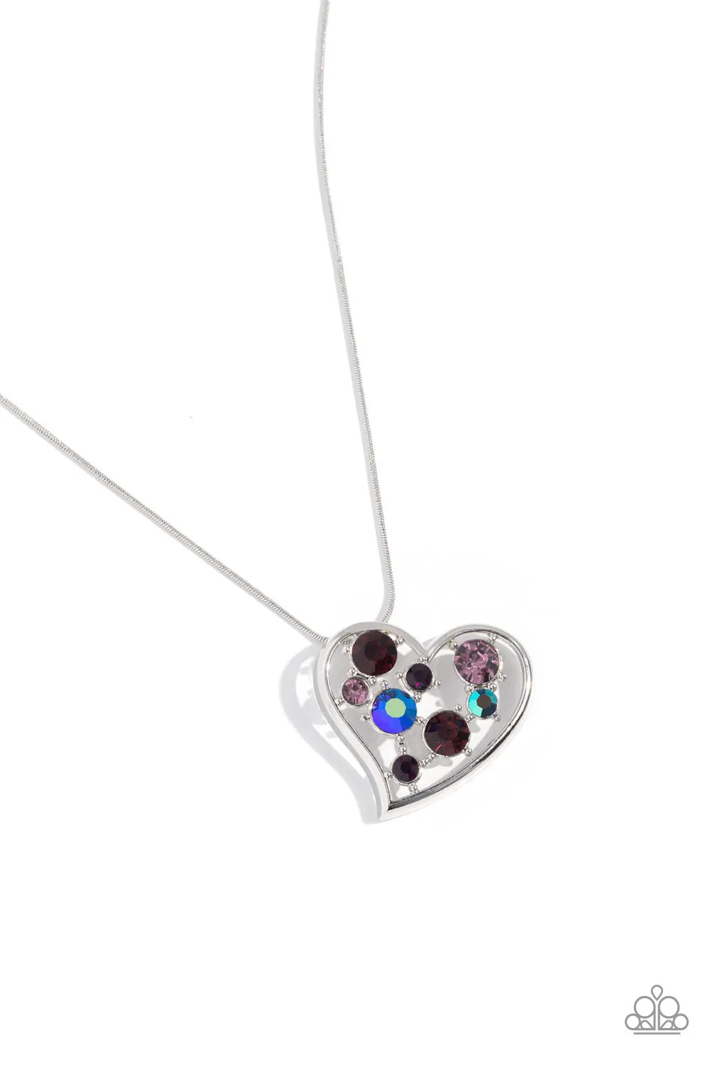 Necklaces Romantic Recognition - Purple VDAY V504