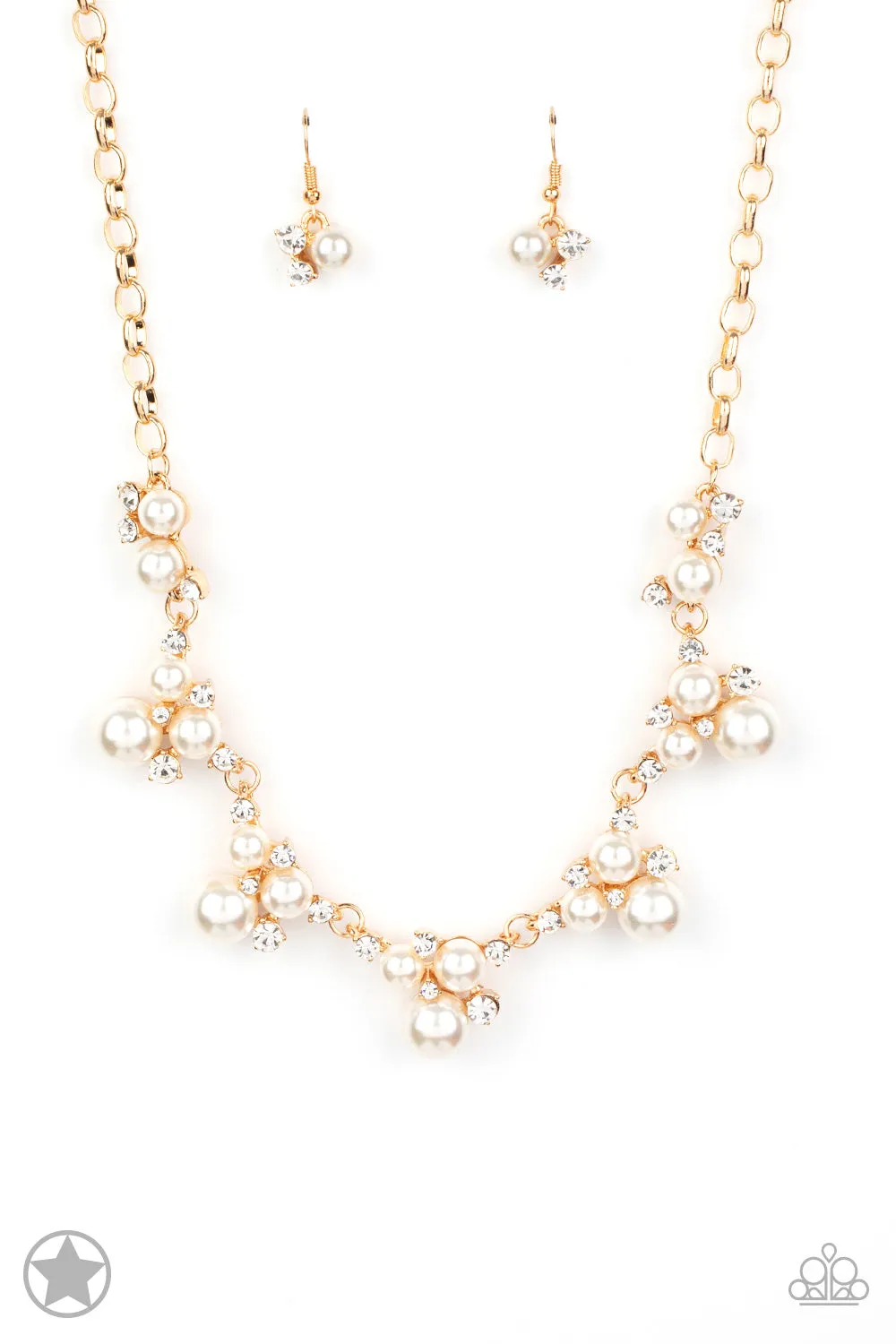 Necklaces Toast To Perfection - Gold Blockbuster