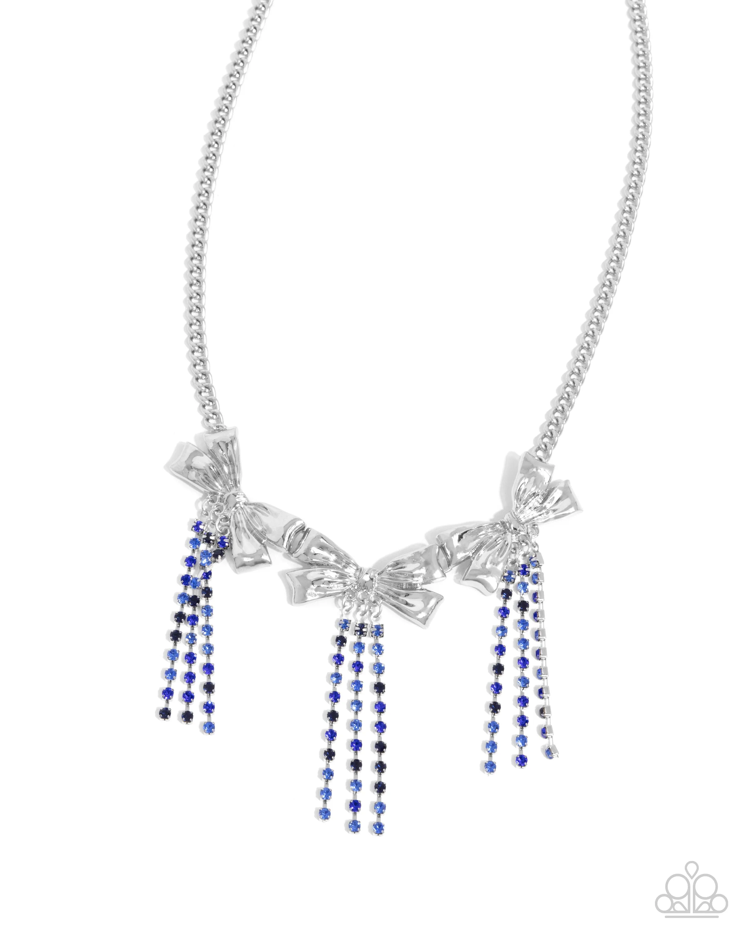 Necklaces Victorian Influence - Blue N268