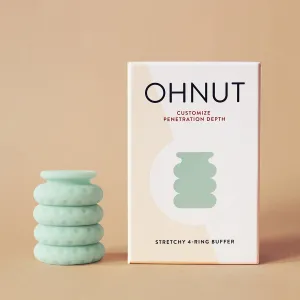 Ohnut Depth-Limiting Rings 4-Pack Jade