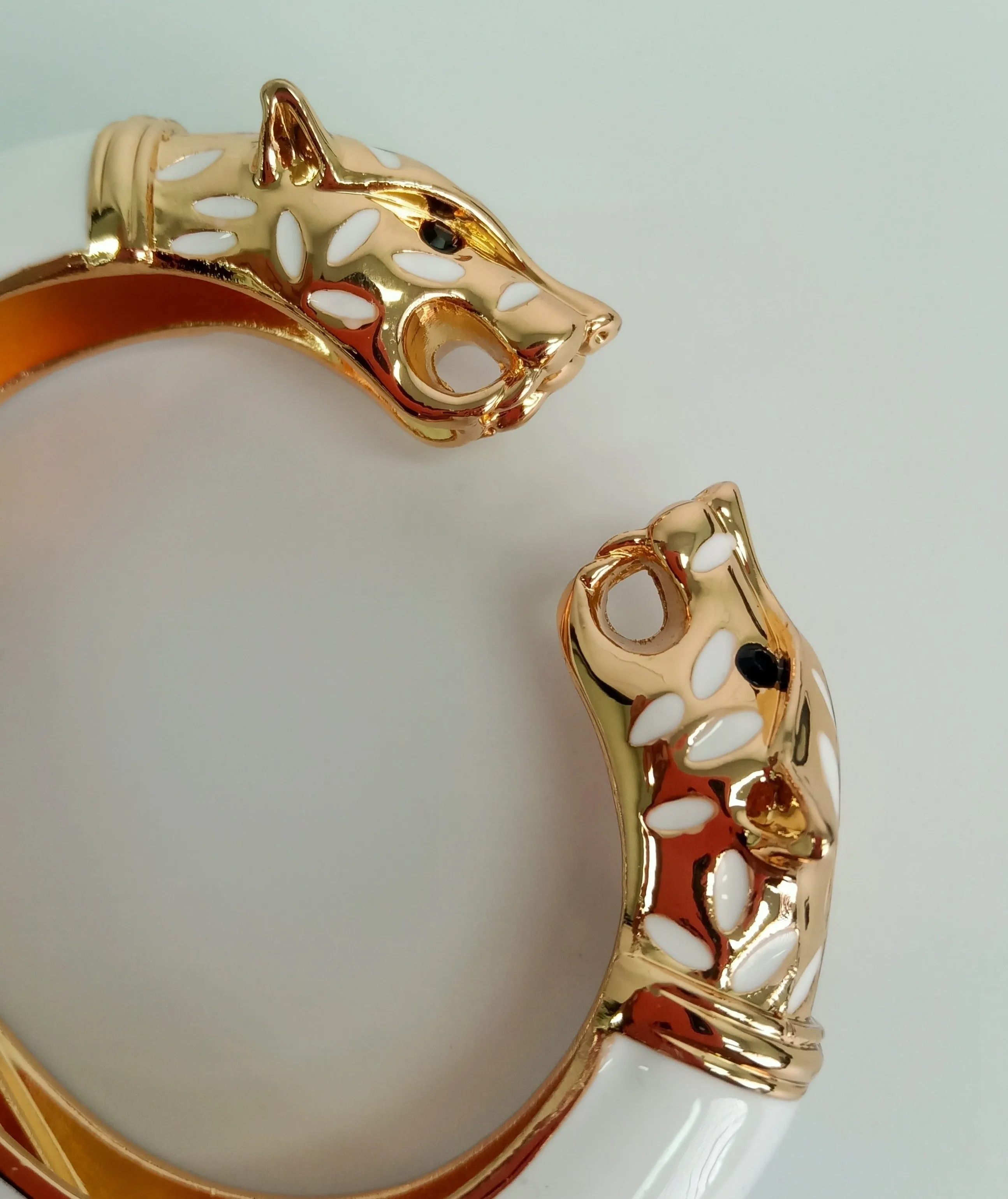 Panther Gilded Cuff Bracelet