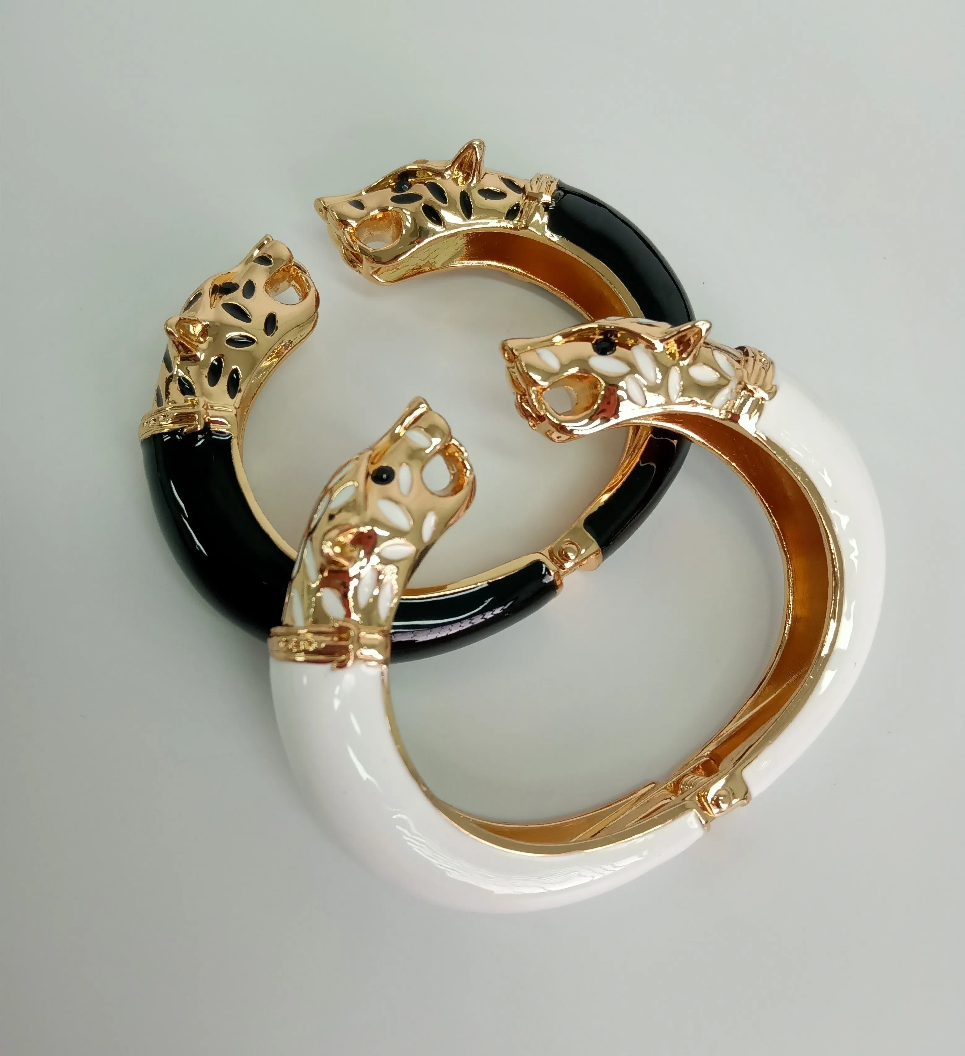 Panther Gilded Cuff Bracelet