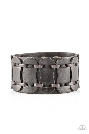 Paparazzi Bracelet ~ Traffic Control - Brown