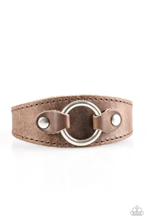 Paparazzi Bracelet ~ Western Wrangler - Brown