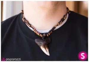 Paparazzi Necklace ~ Another One Bites the Dust - Brown