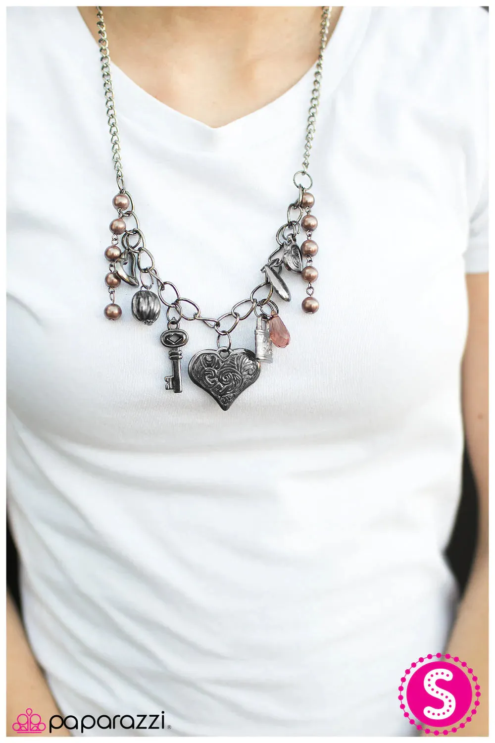 Paparazzi Necklace ~ Better To Have Loved - Brown