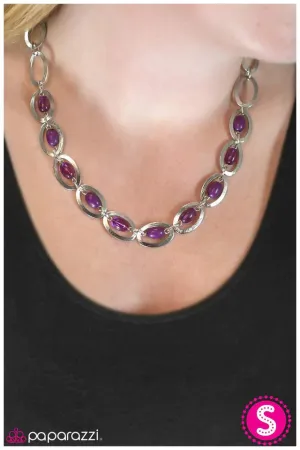 Paparazzi Necklace ~ Supernatural - Purple