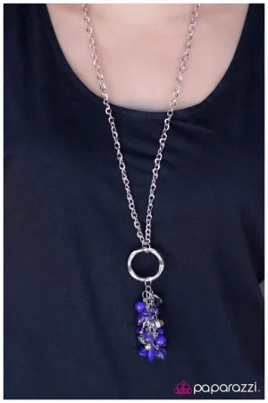 Paparazzi Necklace ~ To The Ends of the Earth - Purple